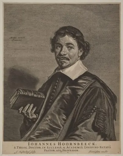 Johannes Hoornbeeck, by Jonas Suyderhoff