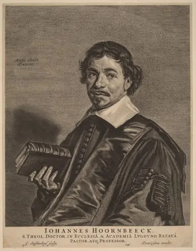 Johannes Hoornbeeck, by Jonas Suyderhoff