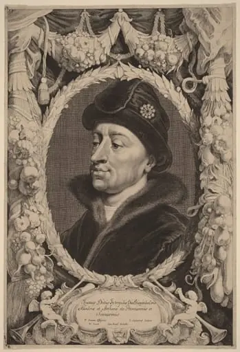 John the Fearless, Duke of Burgundy, by Jonas Suyderhoff