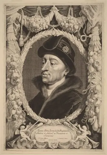 John the Fearless, Duke of Burgundy, by Jonas Suyderhoff