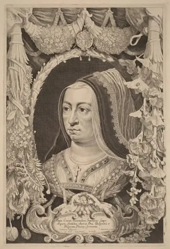 Maria of Burgundy, Empress and Wife of Maximilian I, by Jonas Suyderhoff