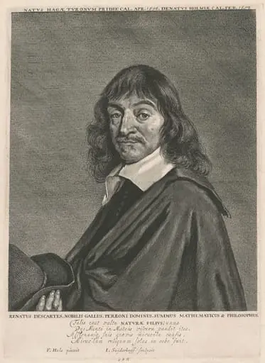 René Descartes, by Jonas Suyderhoff