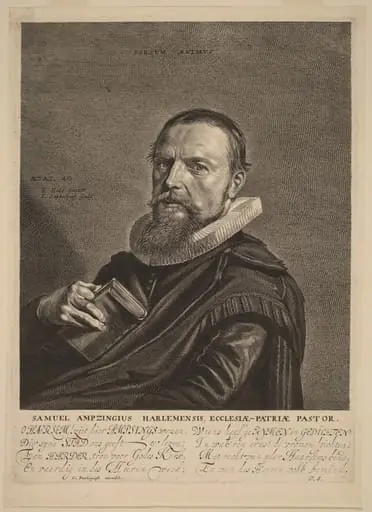 Samuel Ampzing, by Jonas Suyderhoff