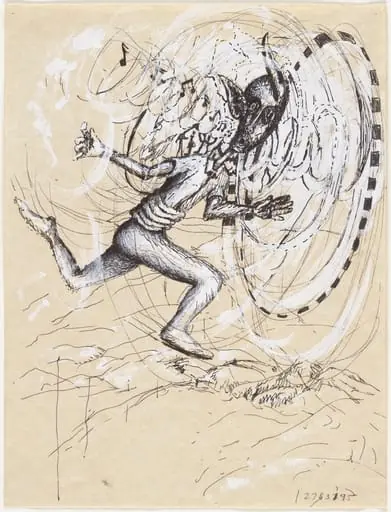Untitled, by Jonathan Borofsky