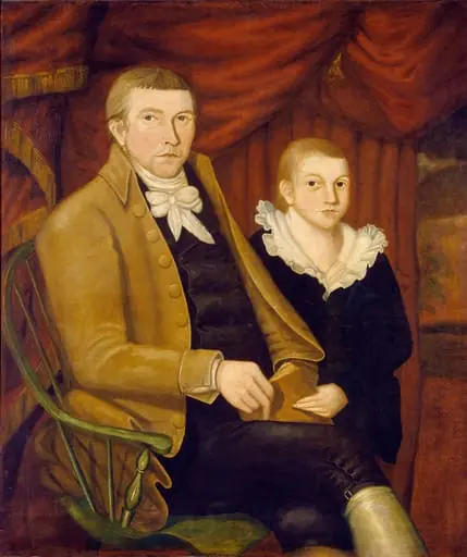 Father and Son, by Jonathan Budington, 1800
