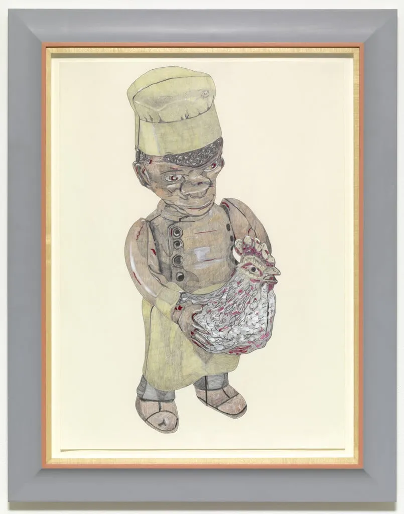 Untitled, by Jonathan Hammer, gouache, 1996
