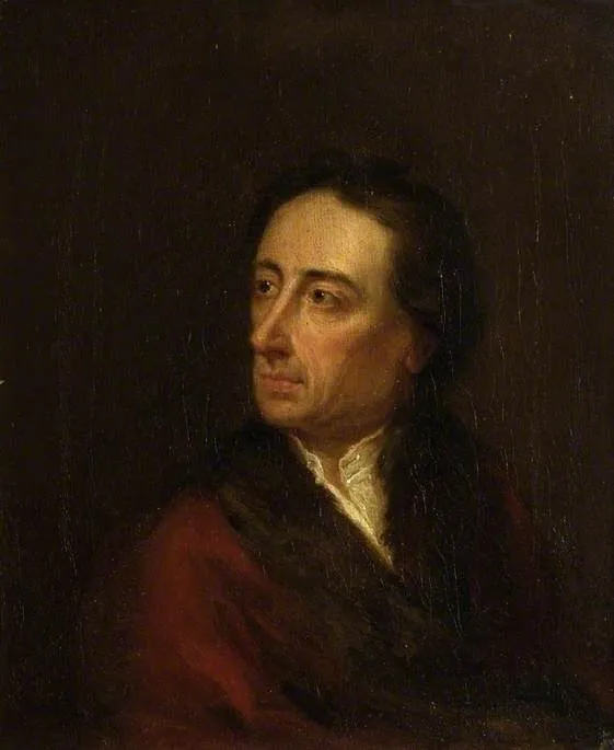 Alexander Pope, by Jonathan Richardson, oil, 1742