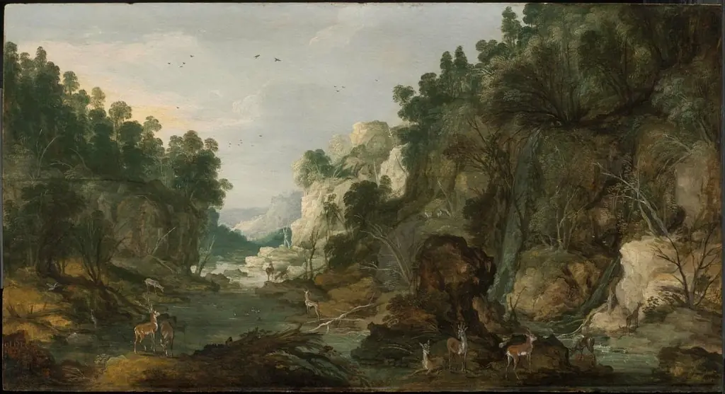 Forest Gorge, by Joos de Momper the Younger