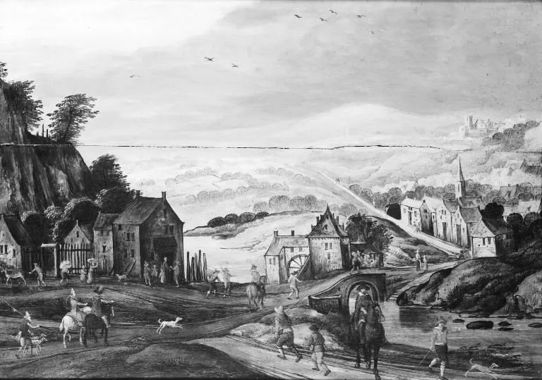 Landscape, by Joos de Momper the Younger, unspecified