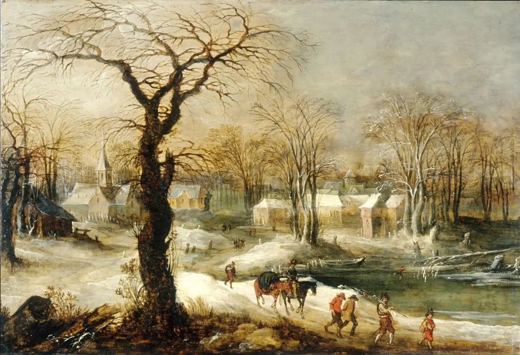 Winter Landscape, by Joos de Momper the Younger
