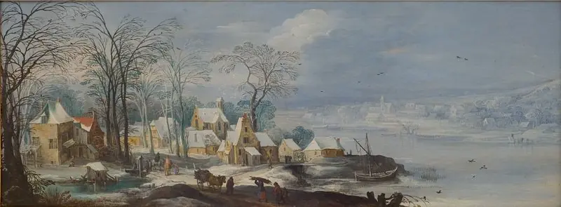 Winter Landscape, by Joos de Momper the Younger