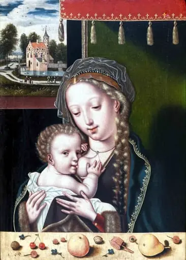 Fecioara cu Pruncul, by Joos van Cleve