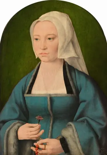 Margaretha Boghe, by Joos van Cleve