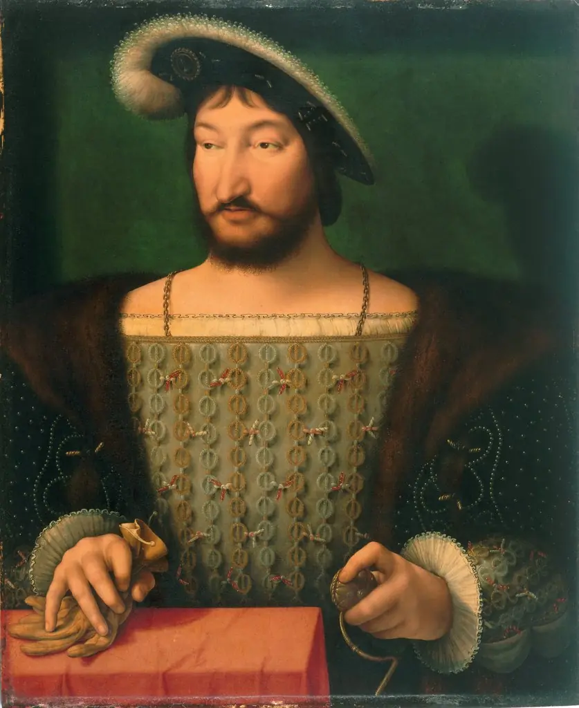 Portrait of Francis I, King of France, by Joos van Cleve
