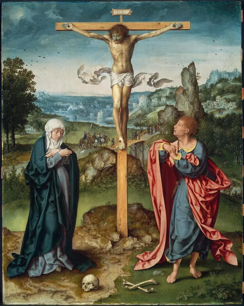 The Crucifixion, by Joos van Cleve