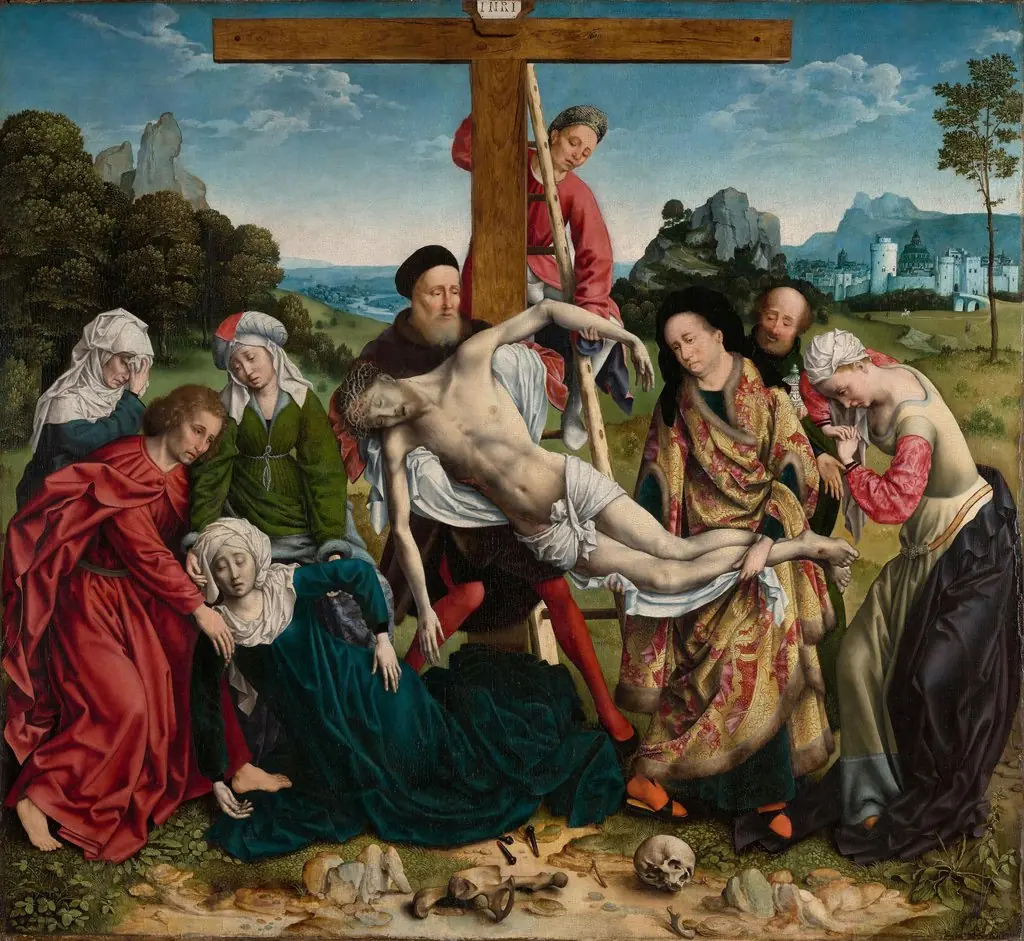 The Descent from the Cross, by Joos van Cleve