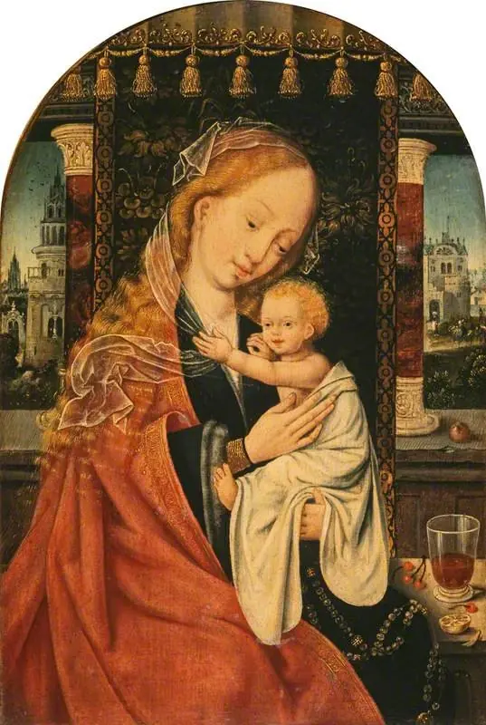 The Virgin and Child, by Joos van Cleve
