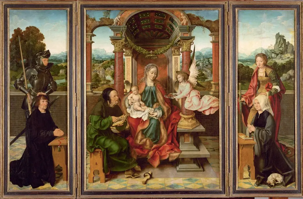 Winged Altar, by Joos van Cleve
