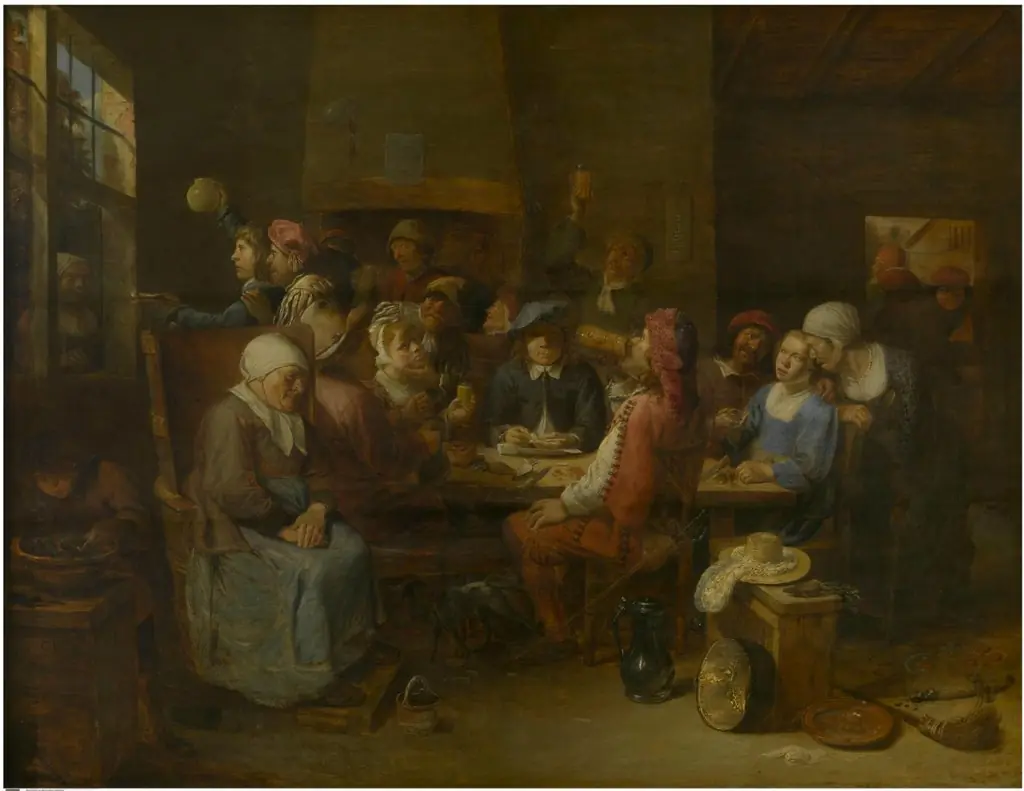 Flemish Tavern, by Joos van Craesbeeck
