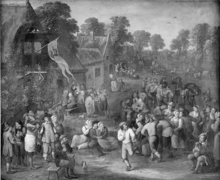 Rustic Feast, by Joost Cornelisz Droochsloot