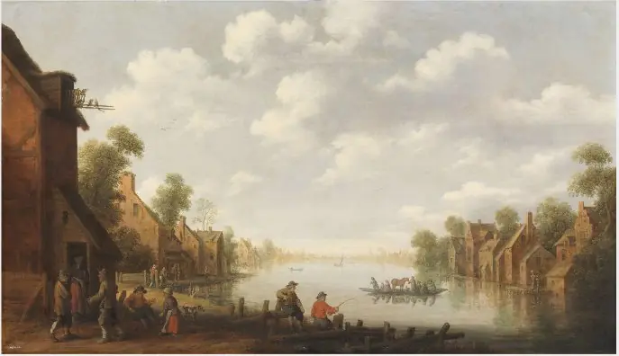 The Ferry, by Joost Cornelisz Droochsloot