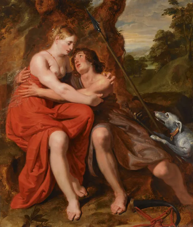 Venus and Adonis — Joost de Pape