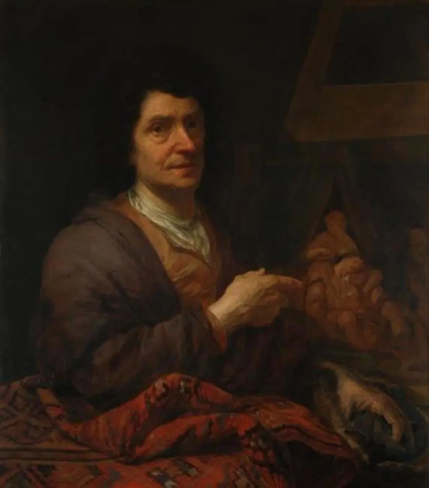 Self portrait, by Joost van Geel