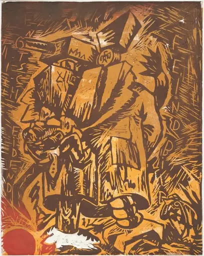Untitled, by Jörg Immendorff