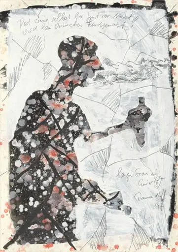 Untitled, by Jörg Immendorff