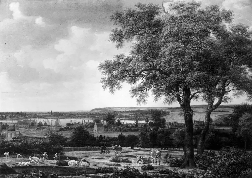 The Rhine Gate and the Port of Arnhem, by Joris van der Haagen