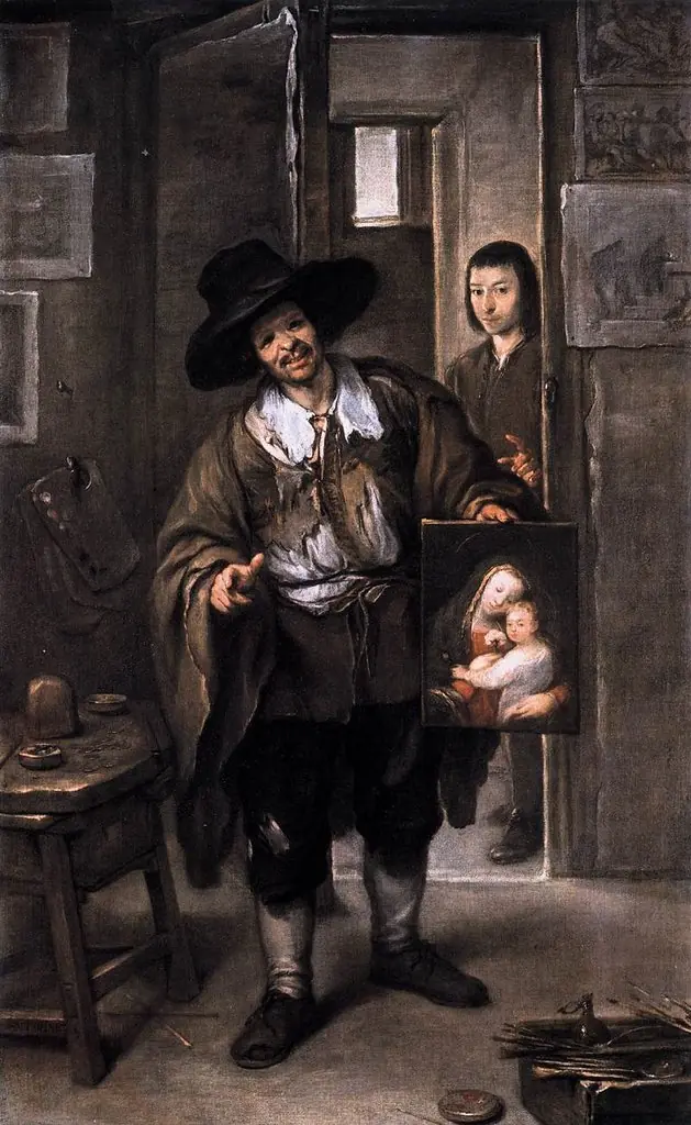 The Picture Merchant, by José Antolínez