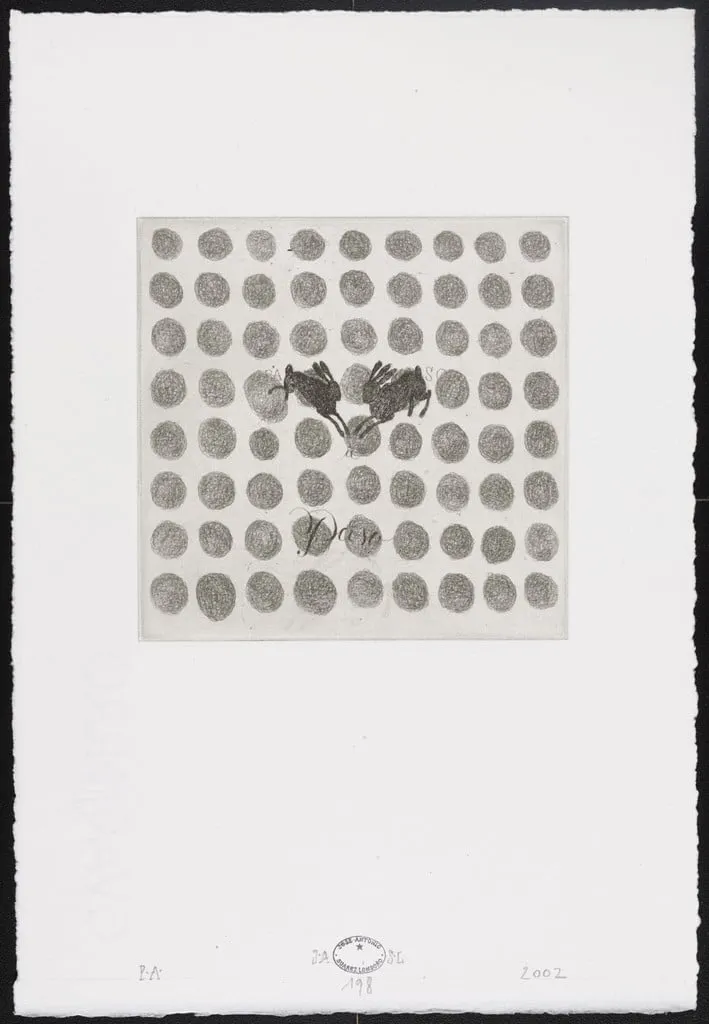 Untitled, by José Antonio Suárez Londoño, ink, 2002