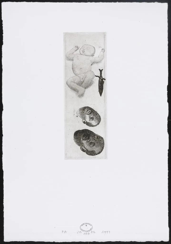 Untitled, by José Antonio Suárez Londoño, ink, 1997