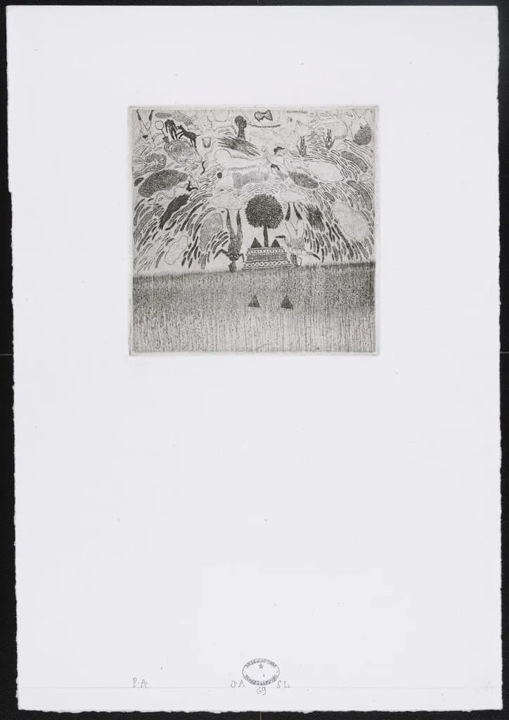 Untitled, by José Antonio Suárez Londoño, ink, 1992