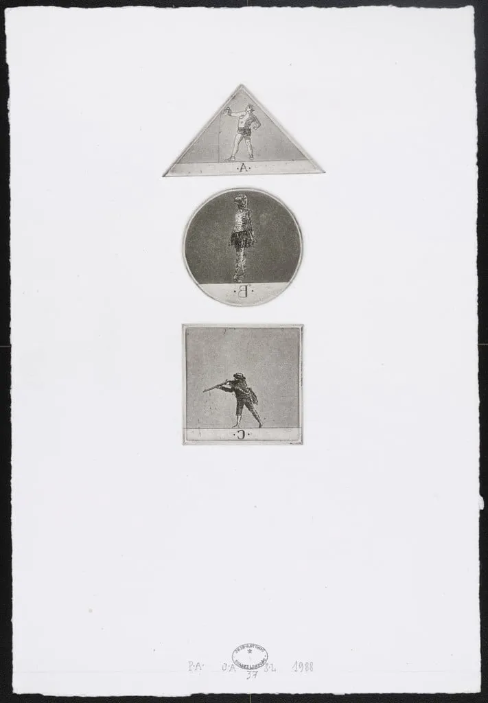 Untitled, by José Antonio Suárez Londoño, ink, 1988