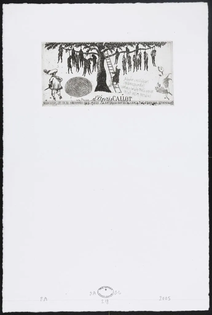 Untitled, by José Antonio Suárez Londoño, ink, 2005