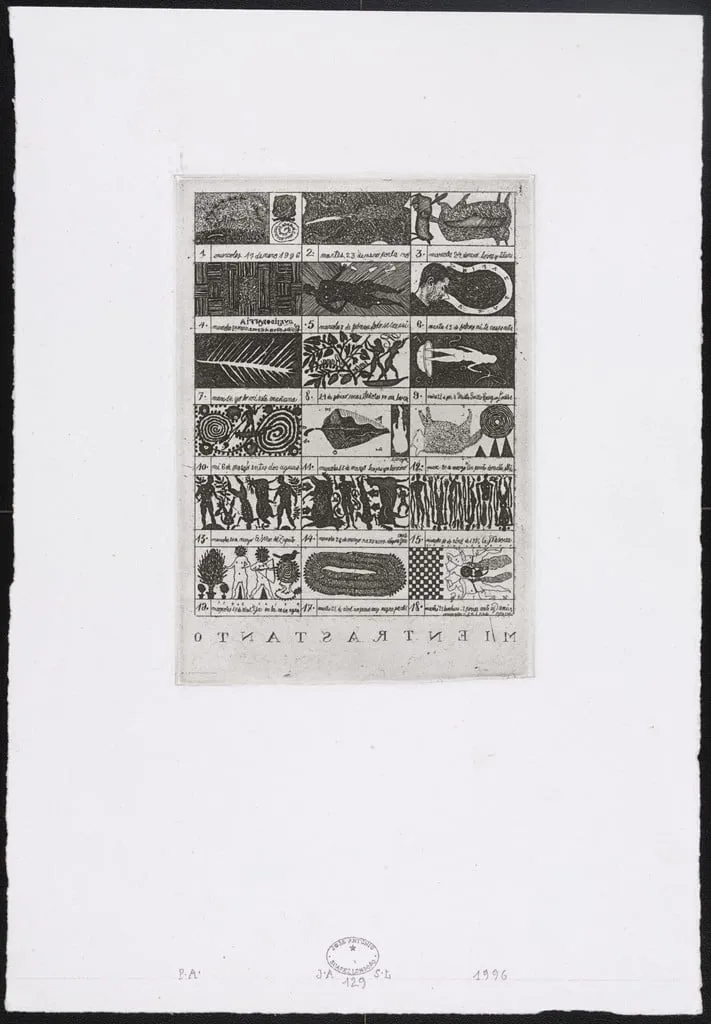 Untitled, by José Antonio Suárez Londoño, ink, 1996