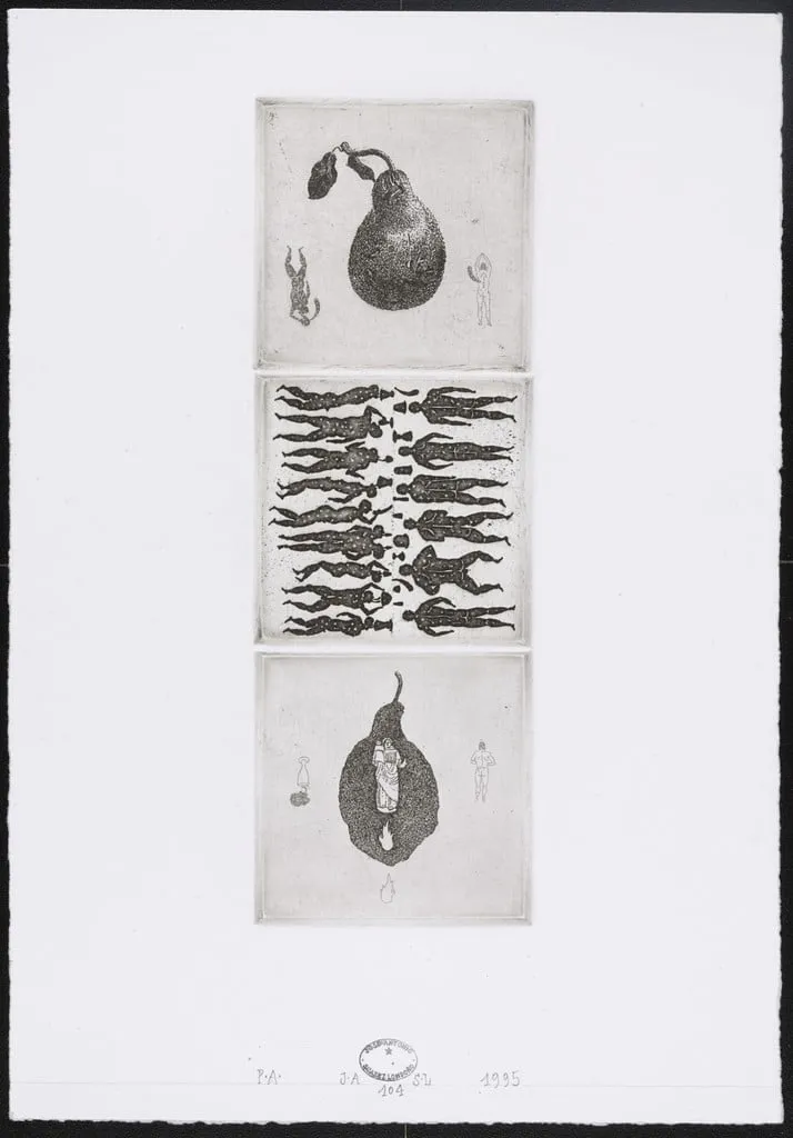 Untitled, by José Antonio Suárez Londoño, ink, 1995