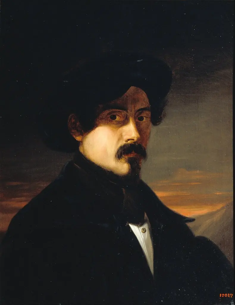 Self-portrait, by José Arrau y Barba