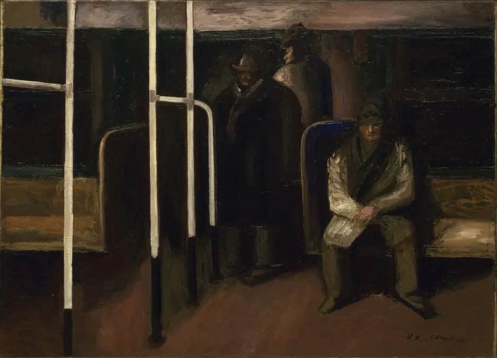 The Subway, by José Clemente Orozco