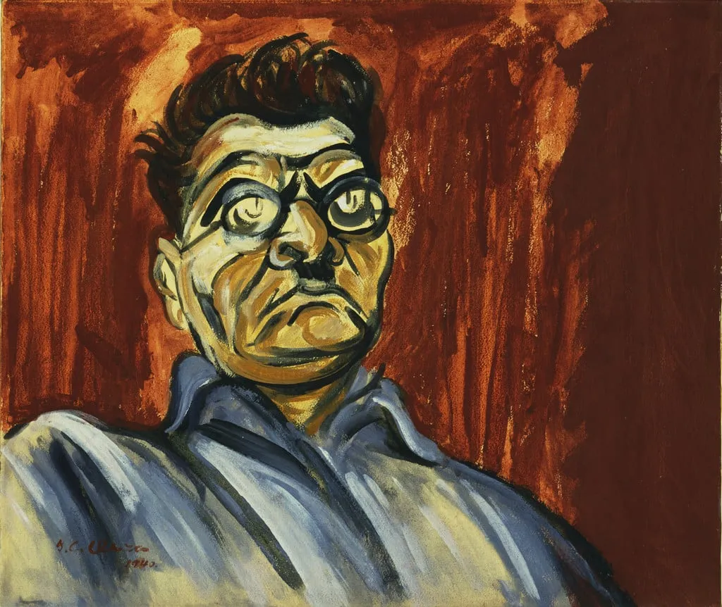 Untitled, by José Clemente Orozco, tempera, 1940