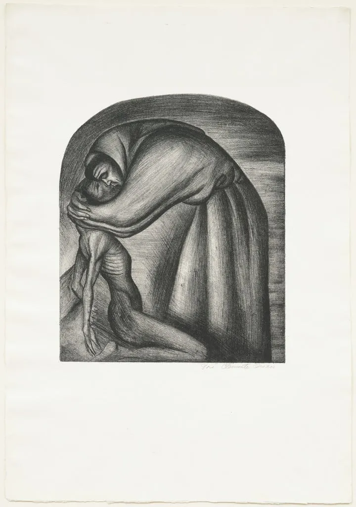 Untitled, by José Clemente Orozco, ink, 1929