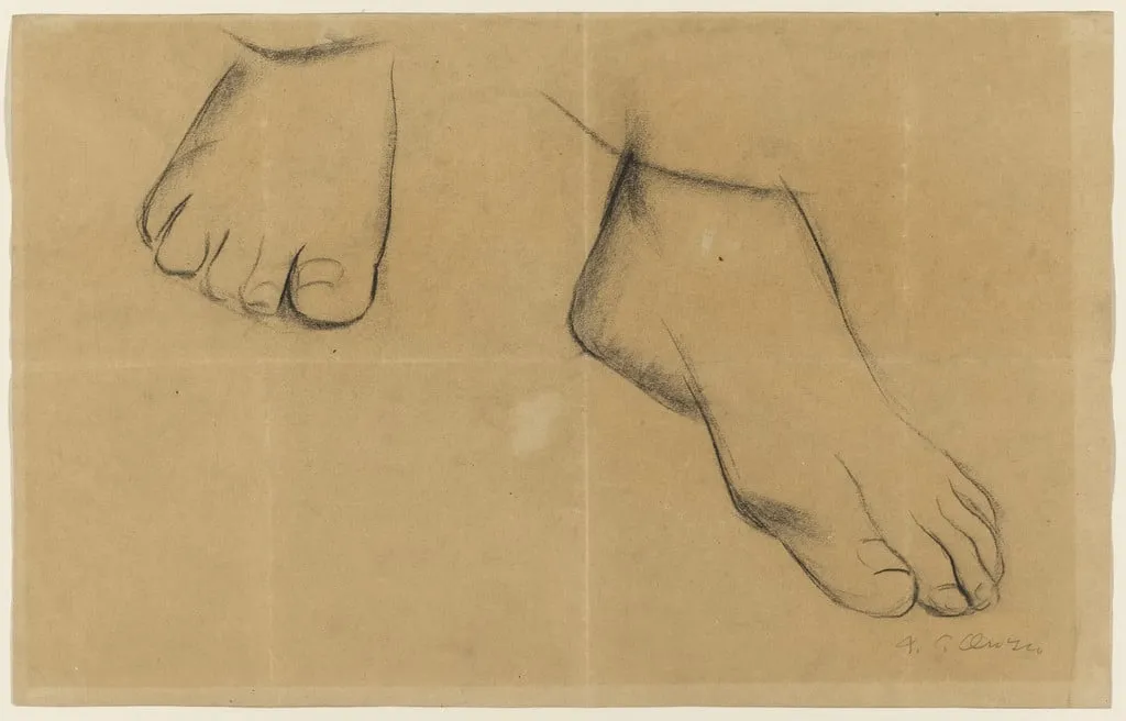 Untitled, by José Clemente Orozco, charcoal, 1923