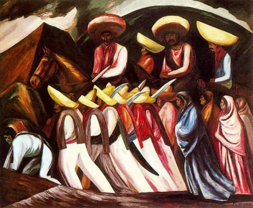 Zapatistas, by José Clemente Orozco