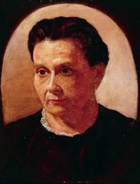 Ana Cândida do Amaral Souza (The Artist's Mother), by José Ferraz de Almeida Júnior, oil, 1884