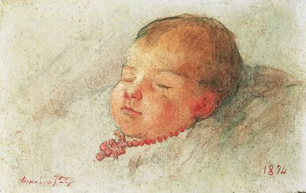 Boy, by José Ferraz de Almeida Júnior, oil, 1898