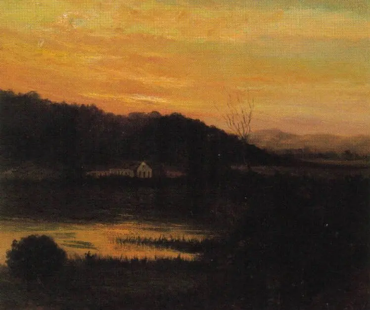 Piracicaba River Landscape, by José Ferraz de Almeida Júnior