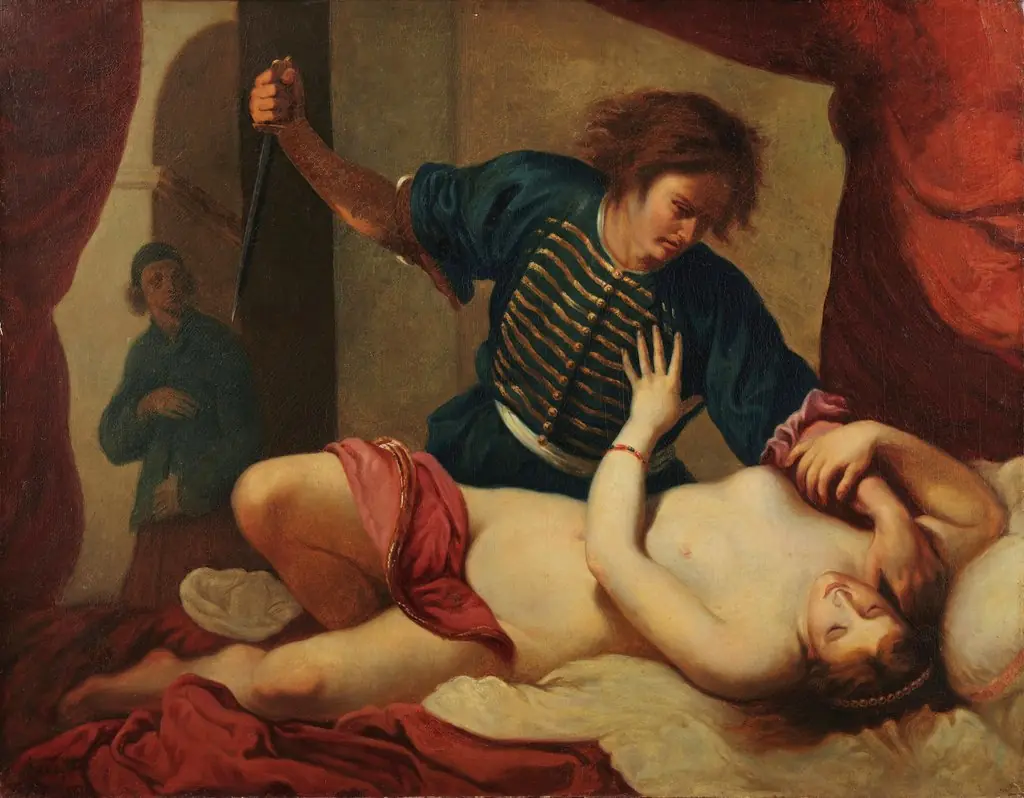 Tarquin and Lucretia, by José Ferraz de Almeida Júnior