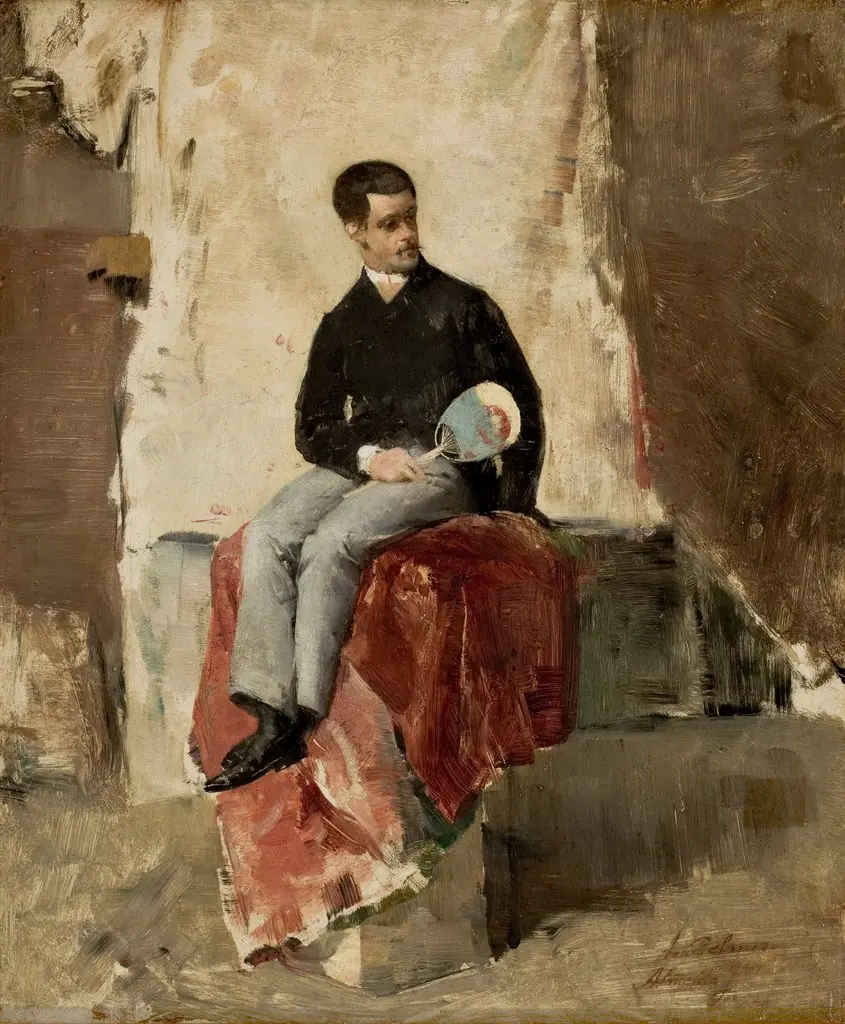 The Painter Belmiro de Almeida, by José Ferraz de Almeida Júnior