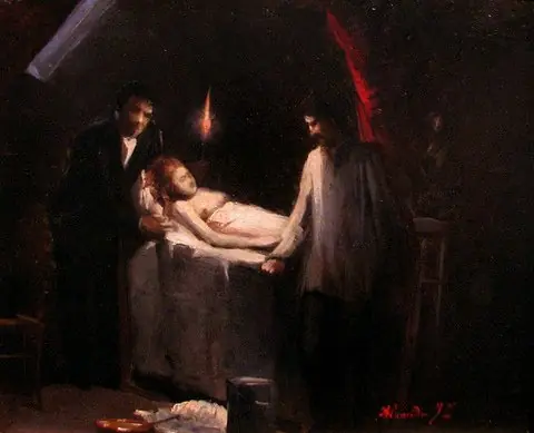 The sculptor (Resurrection), by José Ferraz de Almeida Júnior